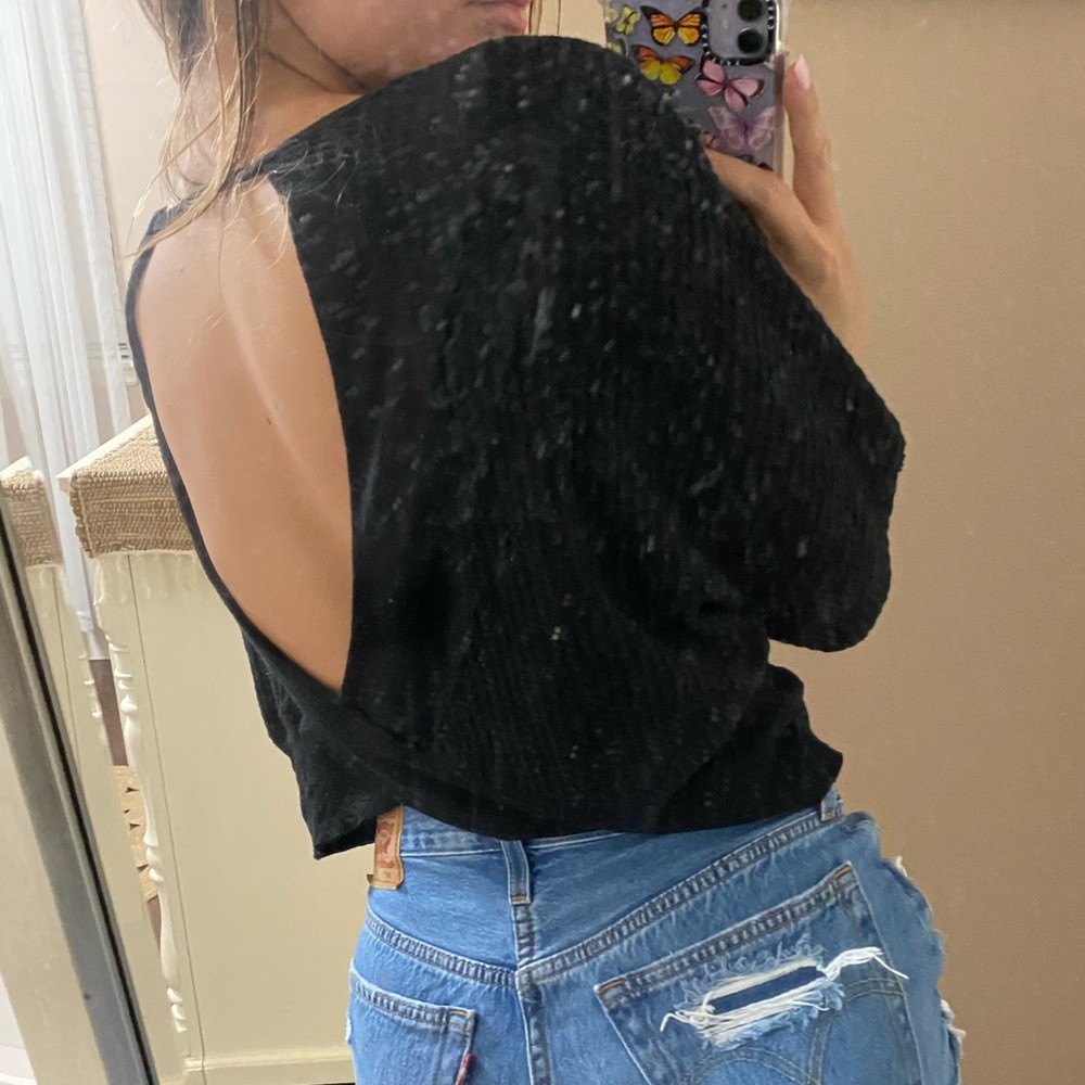 Free People open back top